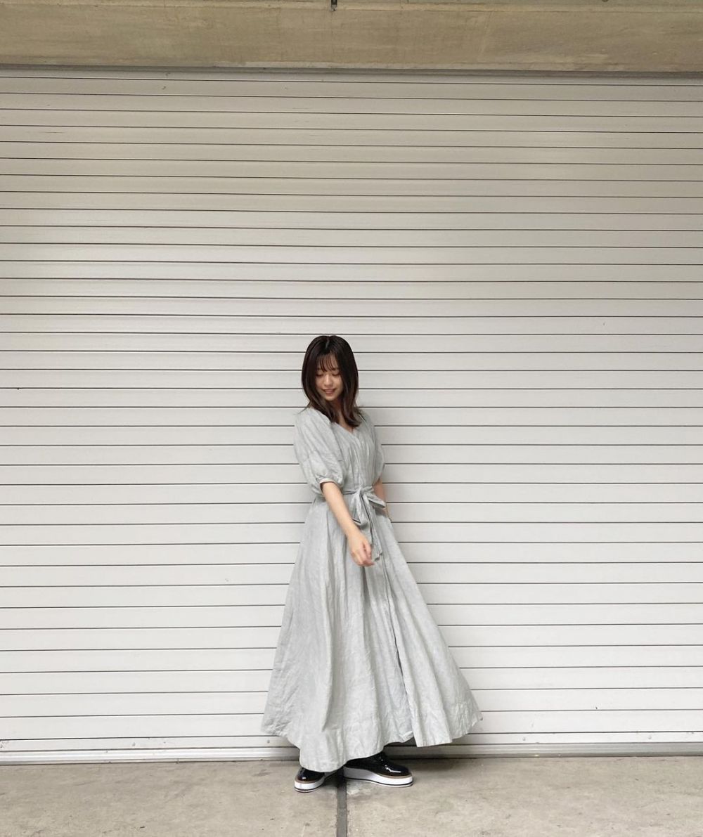 10 Inspirasi Outfit Dress ala Ayana Shinozaki AKB48, Tampil Manis!