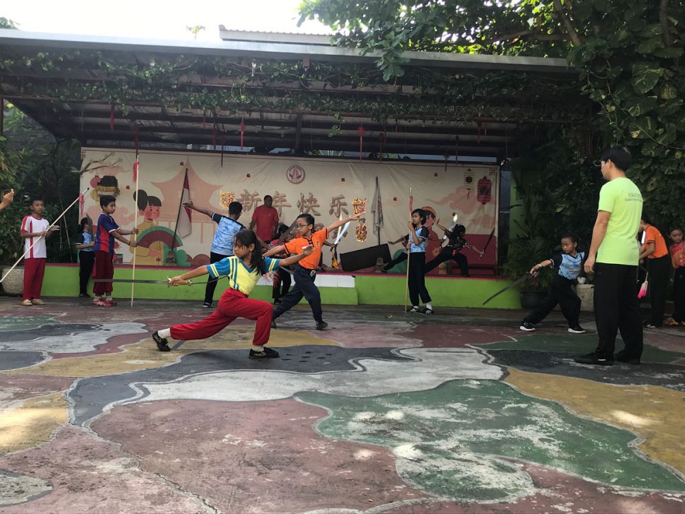 43 Atlet Wushu SD di Denpasar Selatan Ikut Porsenijar
