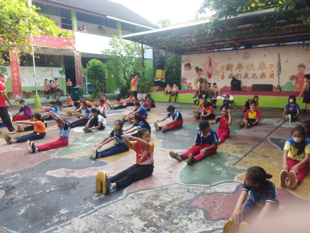43 Atlet Wushu SD di Denpasar Selatan Ikut Porsenijar