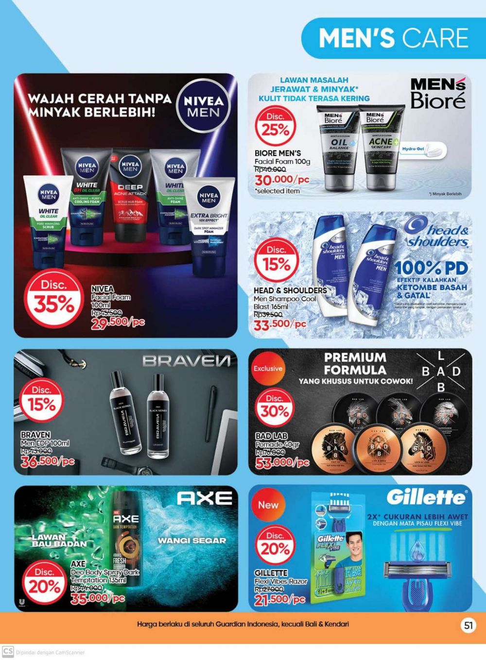 9 Promo Skincare dan Produk Grooming Pria Februari 2023
