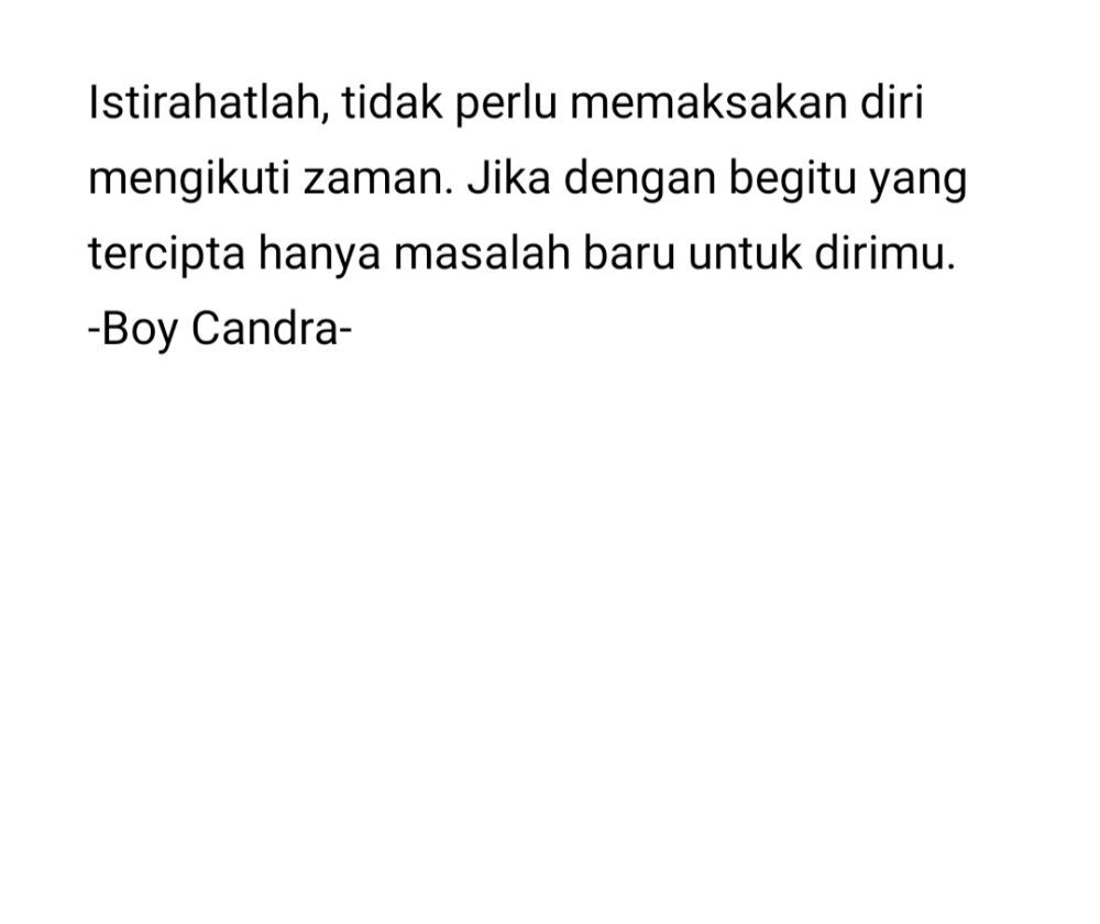 11 Quotes dari Boy Candra untuk Kamu yang Lelah dengan Kehidupan ini
