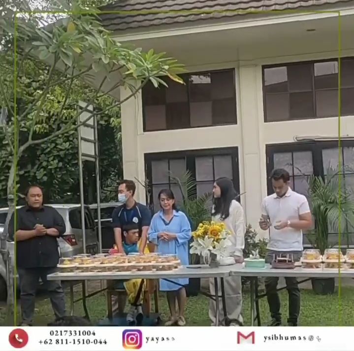 Potret Febby Rastanty Rayakan Ultah Dengan Anak Disabilitas