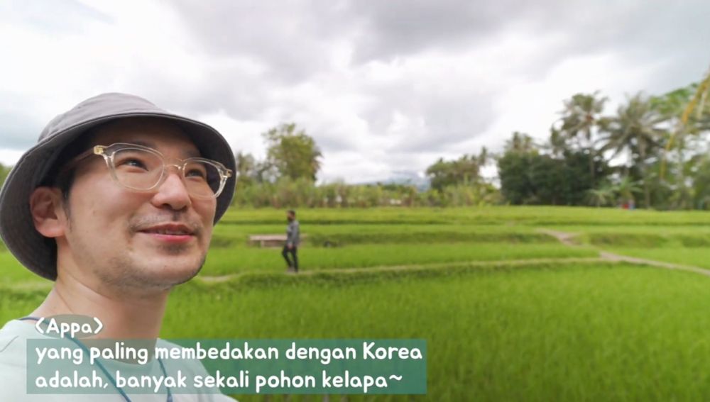 10 Potret Kimbab Family di Jogja, Piknik ke Kaki Gunung Merapi!