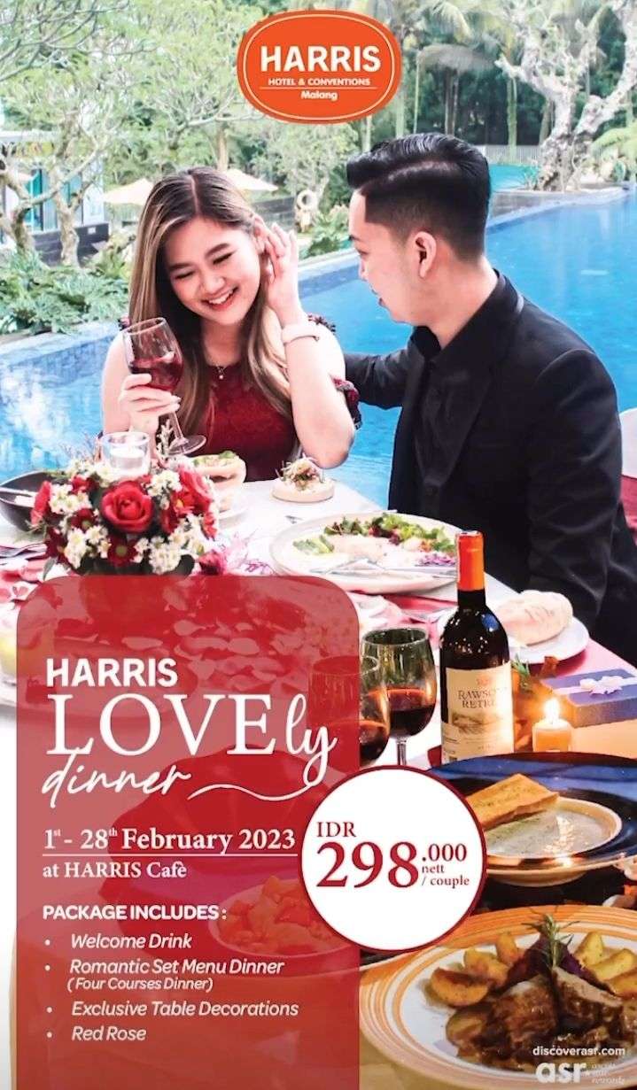 10 Rekomendasi Promo Dinner Romantis Hari Valentine di Hotel Malang