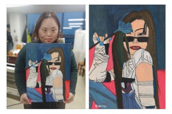 Jung Eun Hye Lukis Karikatur Jennie BLACKPINK   Artikel ini telah tayang di Idntimes.com dengan judul 