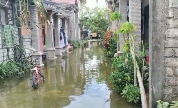 Banjir di Lamongan Meluas hingga 6 Kecamatan 