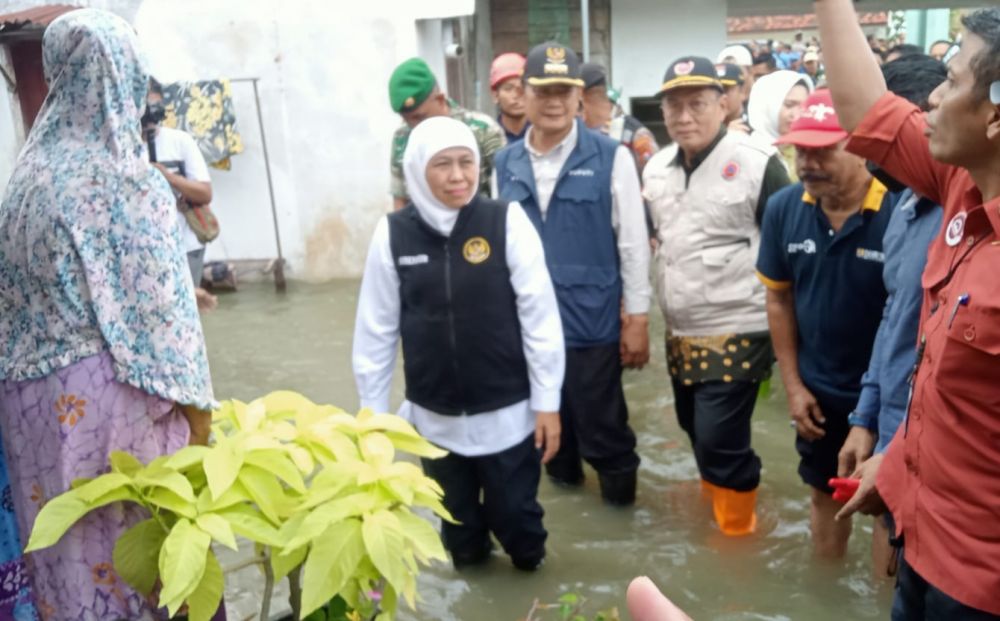 Banjir Mengepung Lamongan, 5 Ribu Rumah 51 Sekolah Terdampak