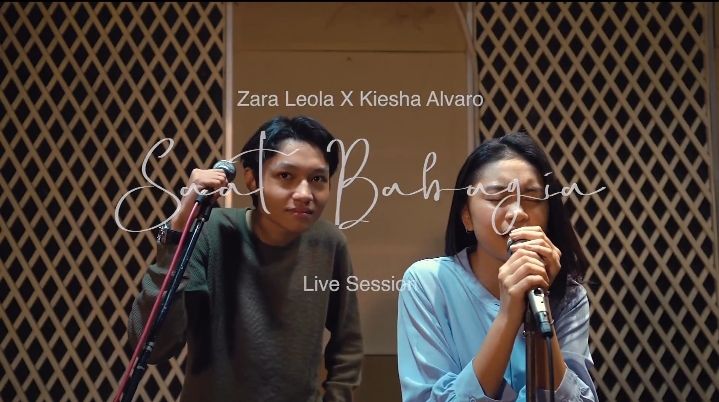 Kiesha Alvaro Kolaborasi Zara Leola Cover Saat Bahagia 9446