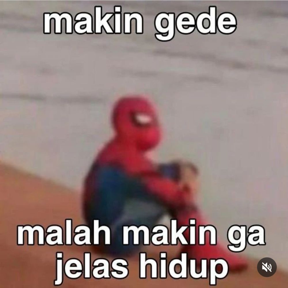 10 Meme Lucu Orang Ngelamun Sendirian Di Pojokan Galau