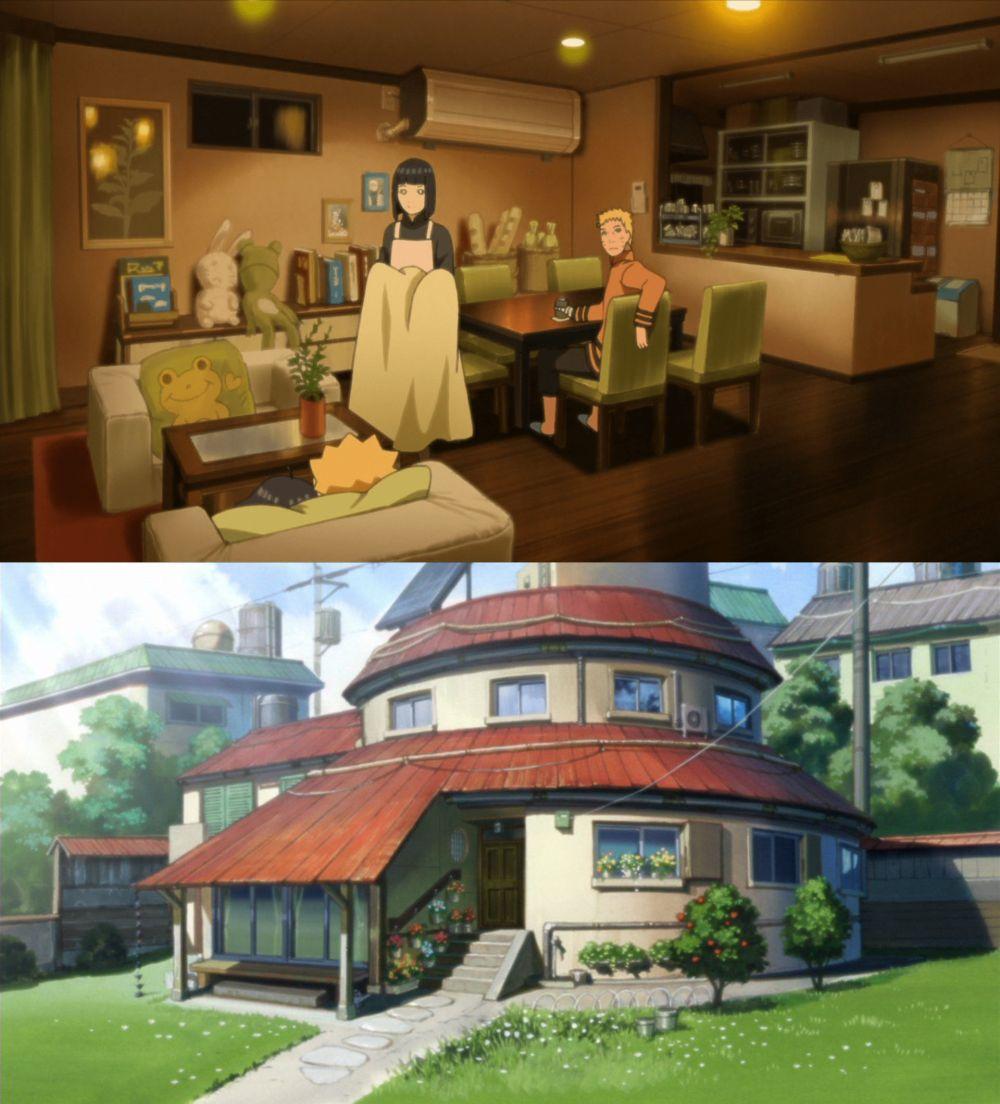 5 Arsitektur Rumah Boruto dan Para Bestie, Minka atau Modern?