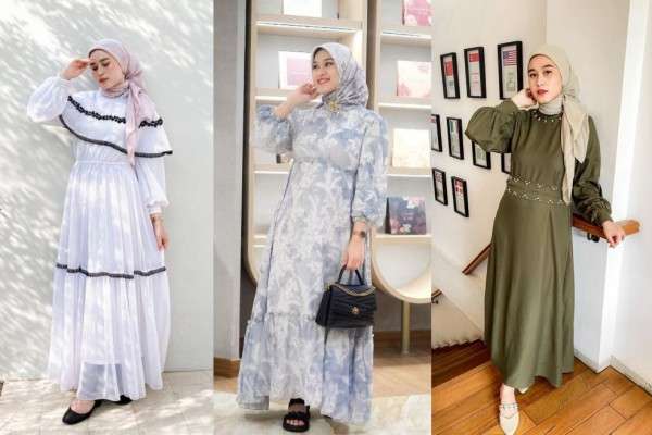 9 Referensi Dress Kondangan untuk Bumil ala Ananda Zahira