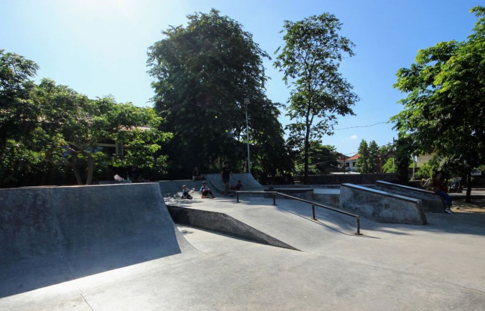 10 Rekomendasi Skatepark di Bali, Tantangannya Beragam