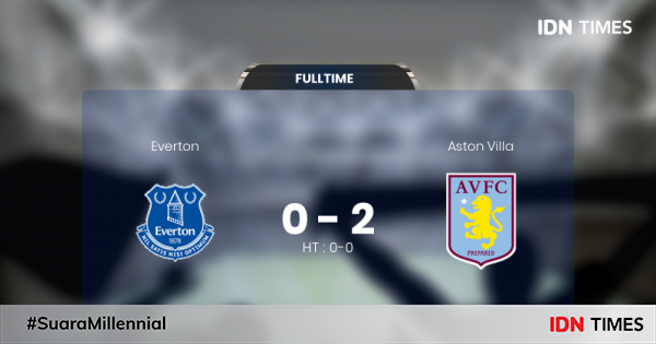 Hasil Pertandingan Everton Vs Aston Villa Sabtu, 25 Februari 2023