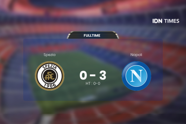 Napoli Permalukan Spezia di Kandangnya