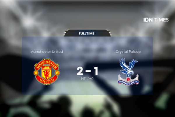 Manchester United Curi Poin Penuh Atas Crystal Palace