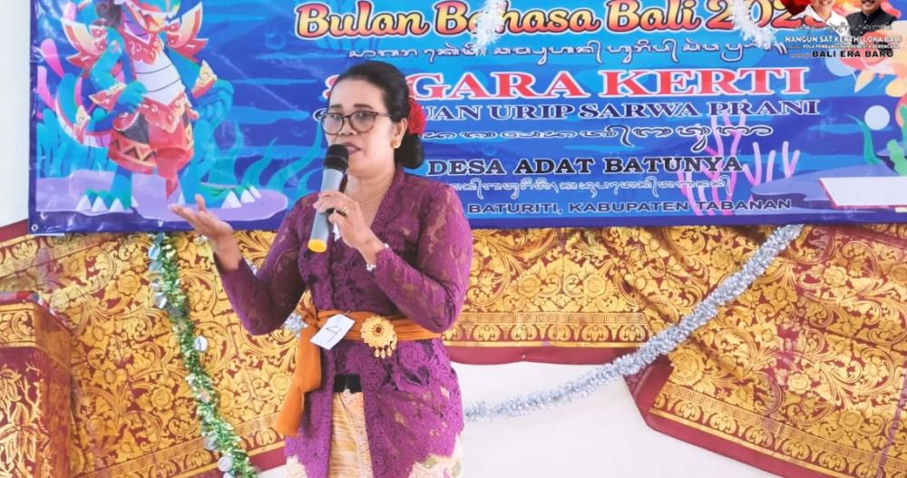Teks Ugrawakia Bahasa Bali, Pedoman untuk MC Acara