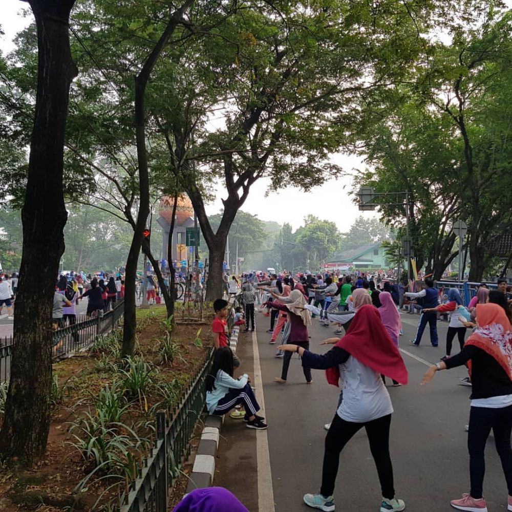 Lokasi-lokasi Car Free Day di Tangerang Raya 