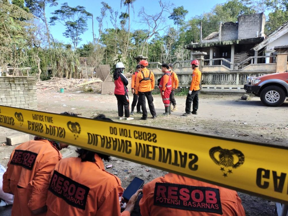 Polisi Tetapkan 5 Tersangka Kasus Ledakan Petasan di Blitar