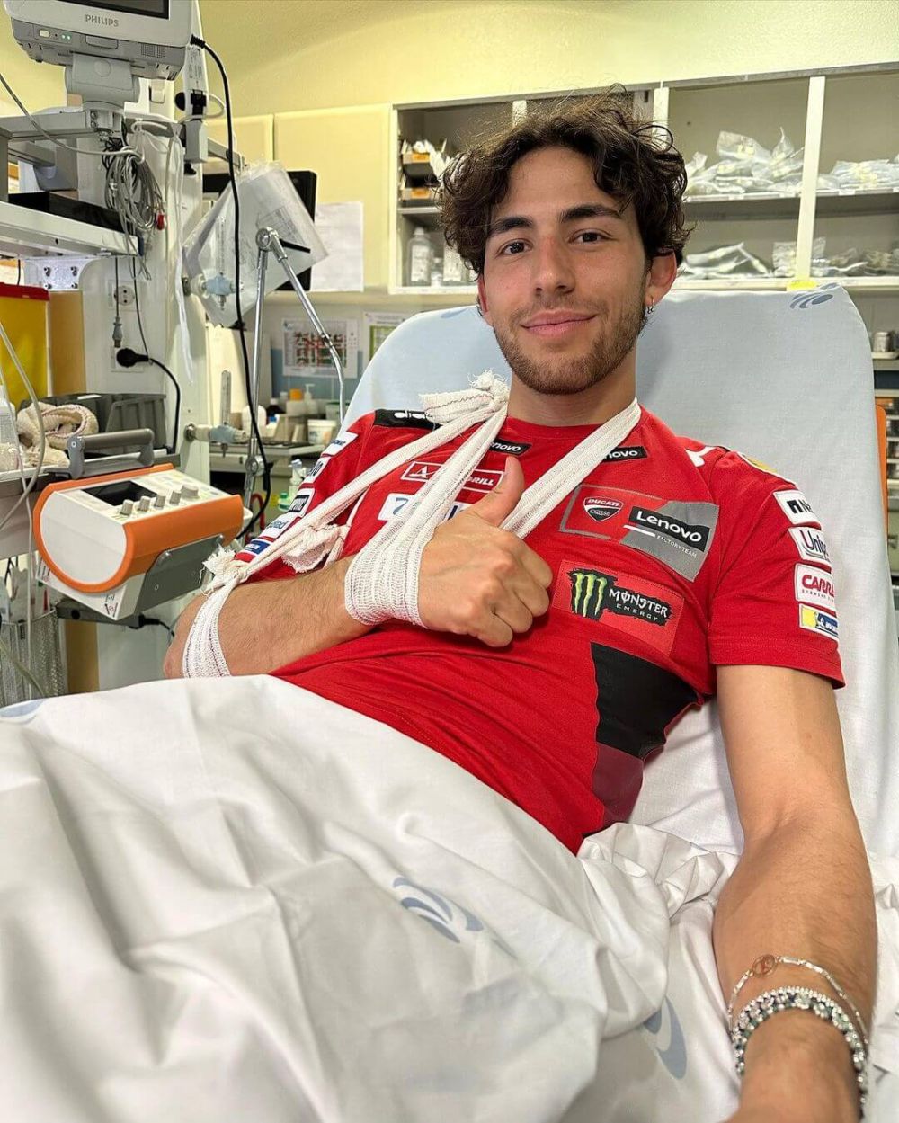 3 Pembalap Ini Mengaspal dengan Kondisi Tidak Fit di MotoGP Argentina