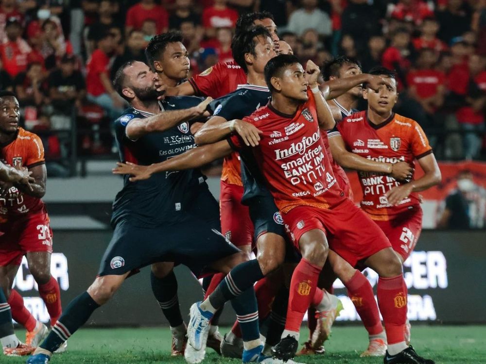 Preview Big Match Arema FC Vs Bali United yang Sempat Tertunda
