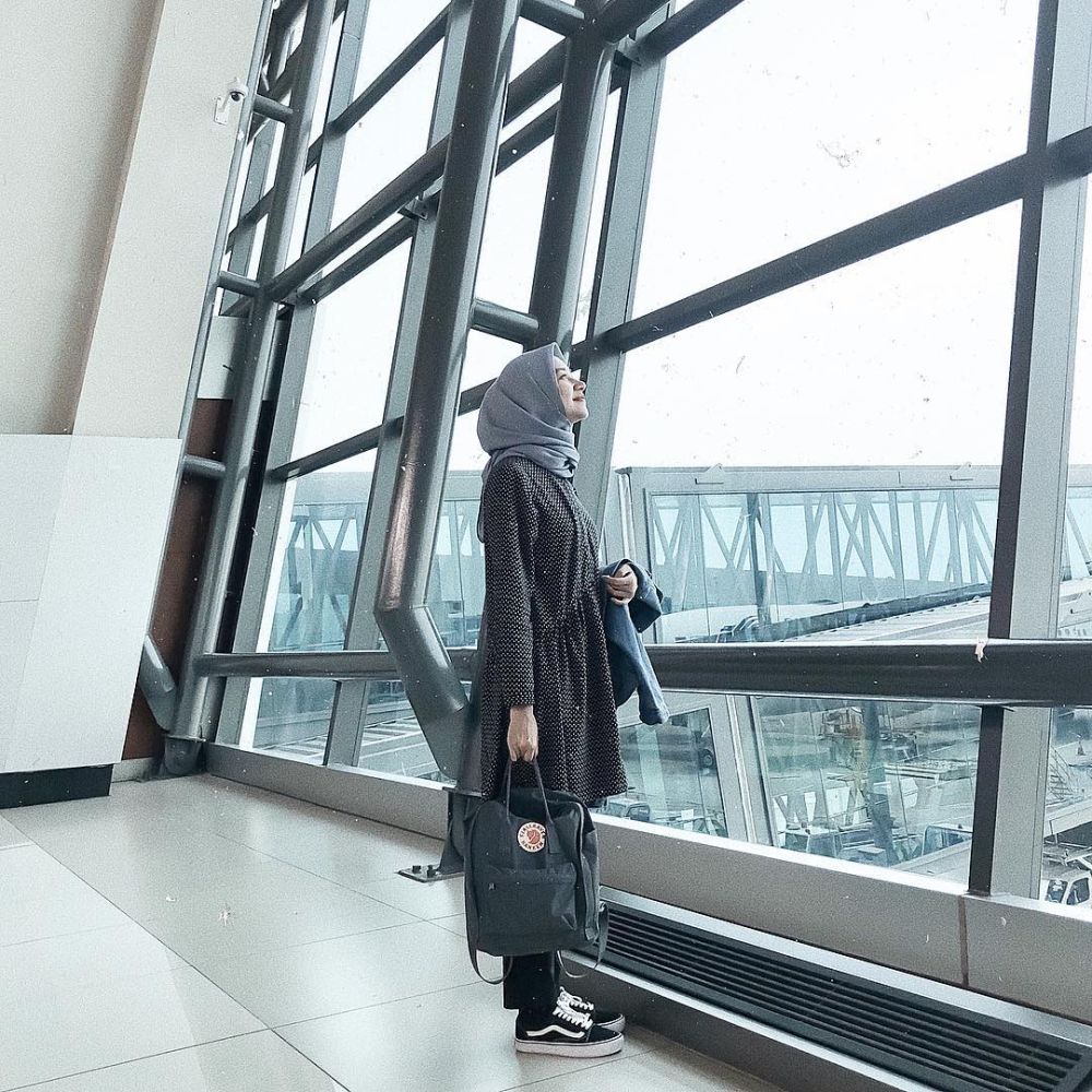 10 Referensi OOTD Mudik ala Selebgram Hijab, Gak Mau Ribet!