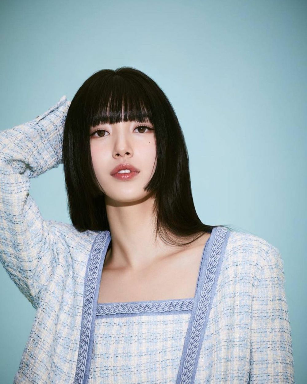 10 Potret Bae Suzy dengan Model Rambut Hime Cut, Kawai Banget!