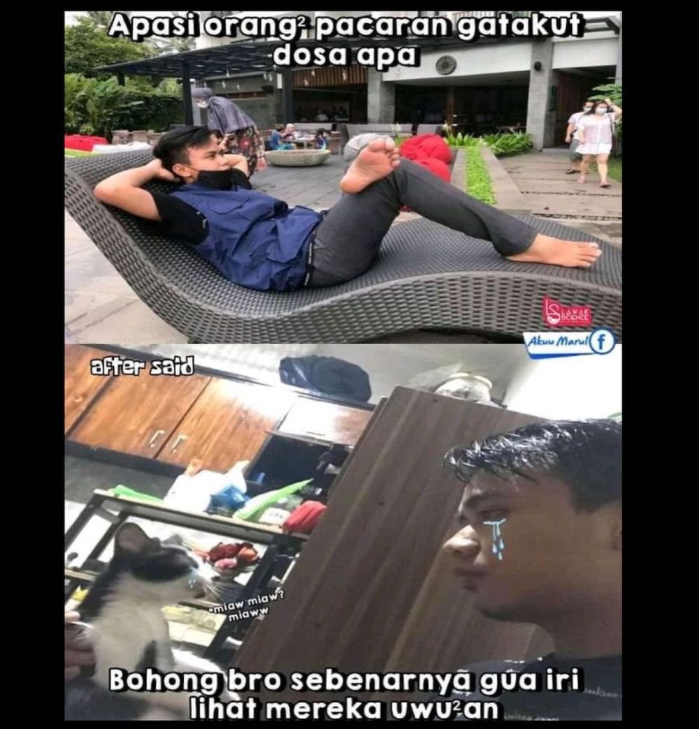 10 Meme Mengalami Nasib Ngenes yang Relate Banget!