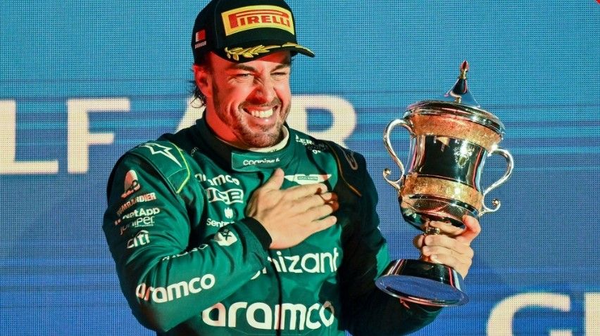 Fernando Alonso Senang Bisa Raih Podium Perdana di Formula 1 2023  