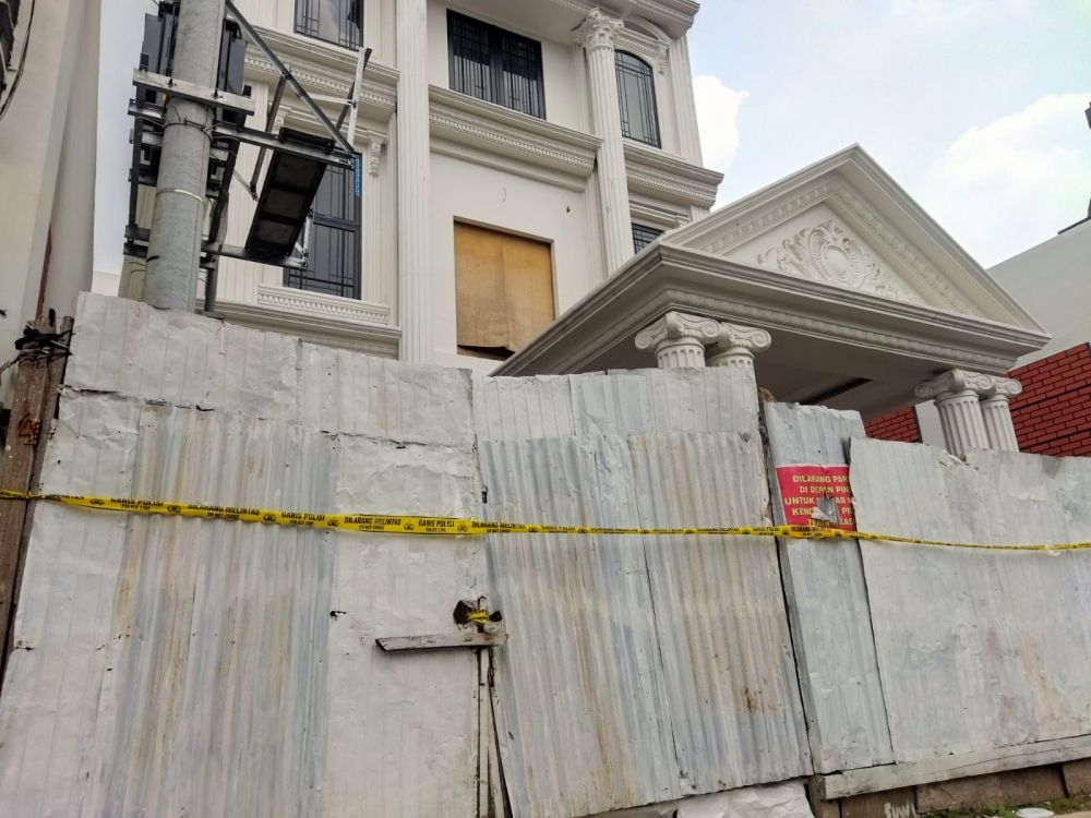 Rumah Megah Wahyu Kenzo di Kayutangan Heritage Malang Disegel Polisi