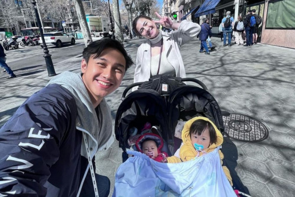 9 Momen Felicya Angelista Liburan Nyambi Kerja ke Barcelona,Tanpa ART!