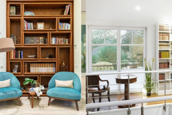 9 Desain Perpustakaan Pribadi di Rumah Minimalis, Surga Pecinta Buku