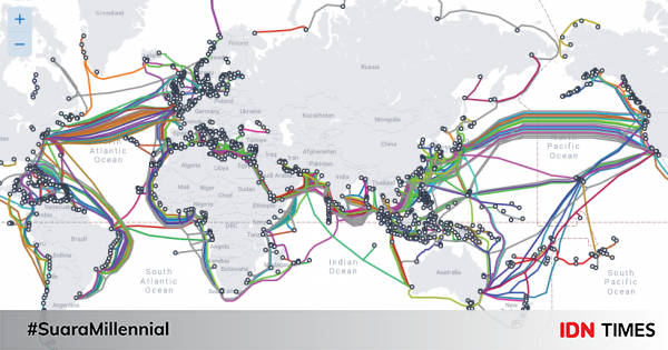 5 Fakta Menarik Seputar Kabel Internet Bawah Laut