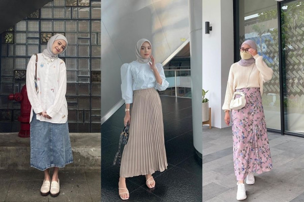 10 OOTD Bukber dengan Rok, Simpel Tapi Kece Abis!