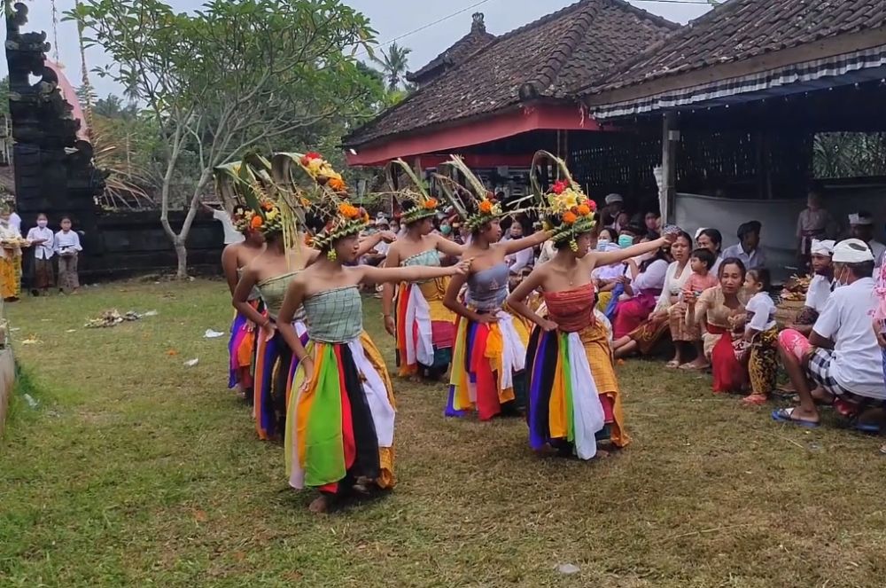 5 Fakta Tari Rejang Pala dari Desa Nongan Karangasem