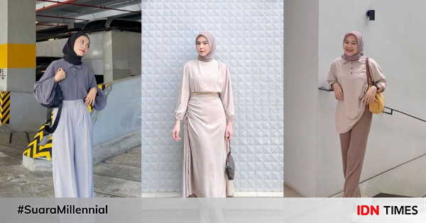 10 Inspirasi Outfit Simpel Untuk Bukber, Tetap Stunning!