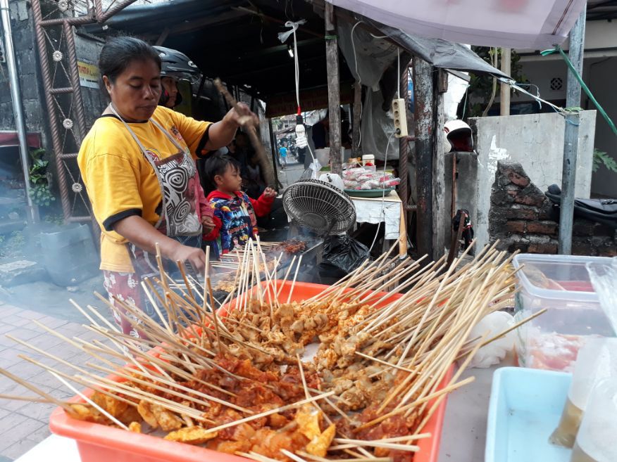 Sate Susu, Kuliner Ramadan Paling Ditunggu di Bali
