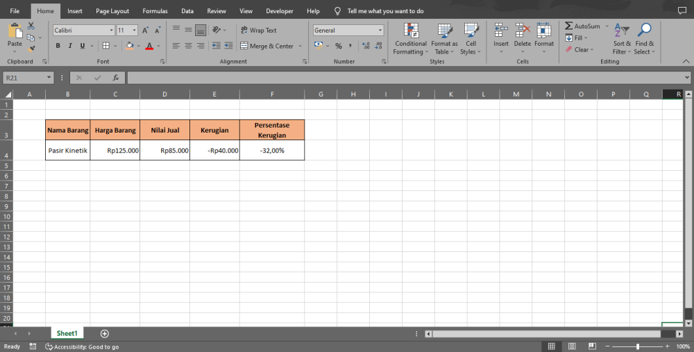 5 Cara Menghitung Persentase Di Excel, Gampang Banget!