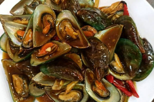 Resep Kerang Hijau Saus Tiram Ala Resto Bumbu Maknyus