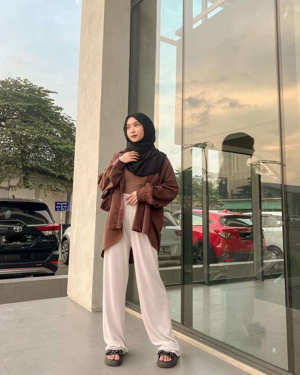 Ootd pashmina deals