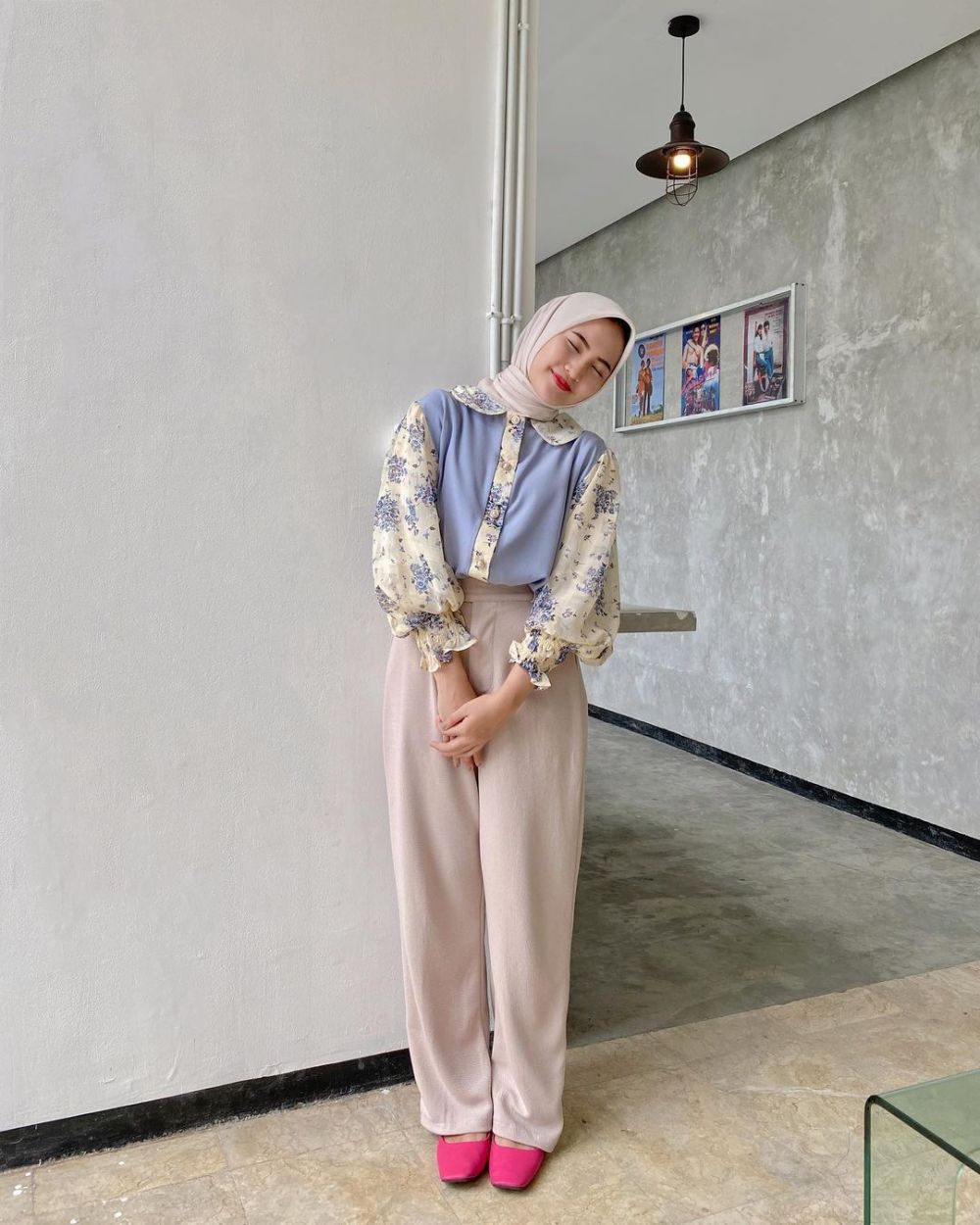 9 Ide Mix and Match Korean Blouse ala Intan Ghazella, Girly!