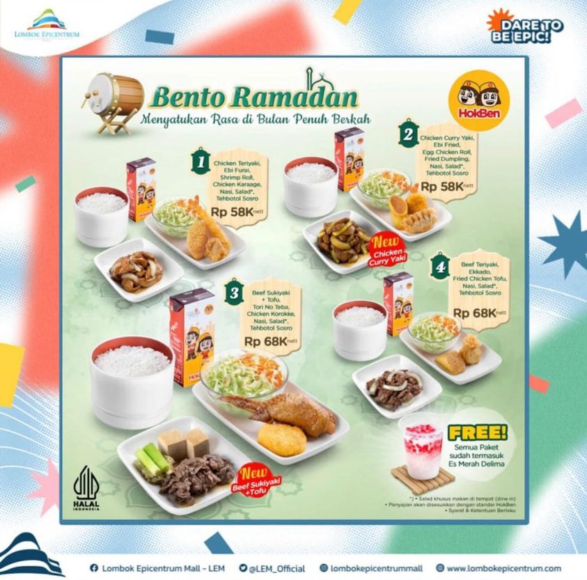 Daftar Promo Pakaian hingga Makanan di Lombok Epicentrum Mall 