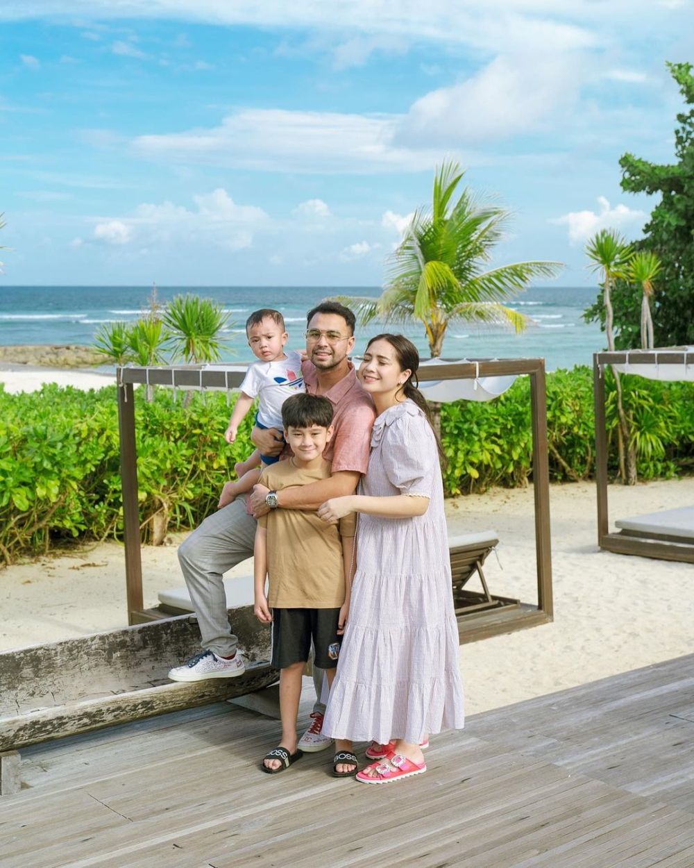 9 Keluarga Artis Habiskan Libur Lebaran di Bali, Seru Abis!