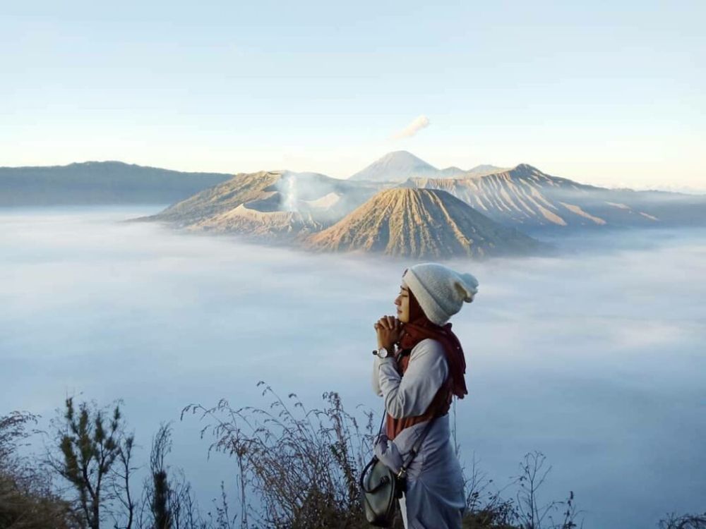 Gunung Bromo Kebakaran, Jumlah Wisatawan Justru Meningkat