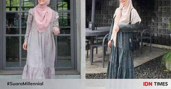 9 Ide Padu Padan Dress Pattern Ala Natasha Rizky, Anggun