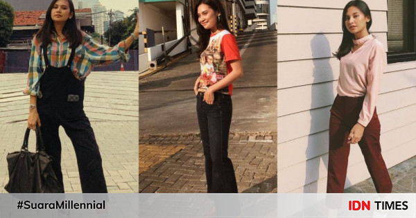 Referensi Outfit Street Style Ala Indah Permatasari