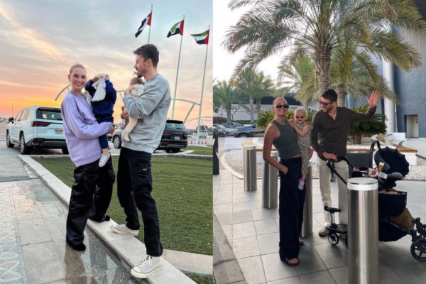 9 Potret Romee Strijd Liburan ke Abu Dhabi, Seru Bareng Keluarga