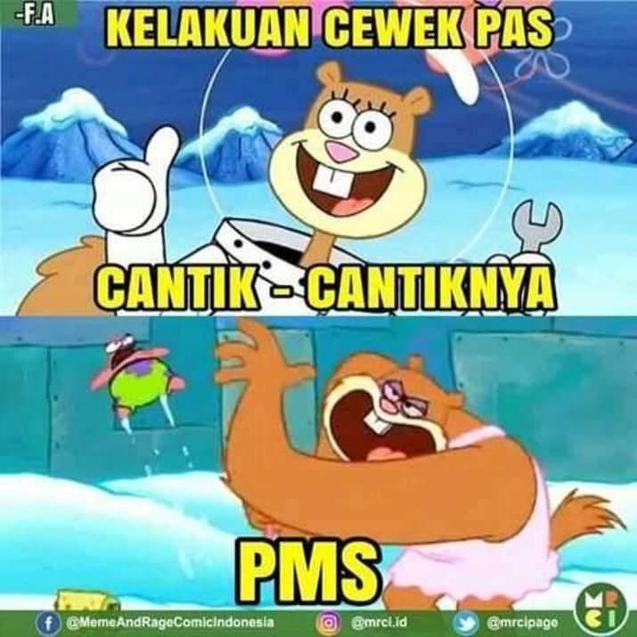 9 Meme Cewek Sedang PMS, Gambaran Pas Bikin Cowok Kelimpungan