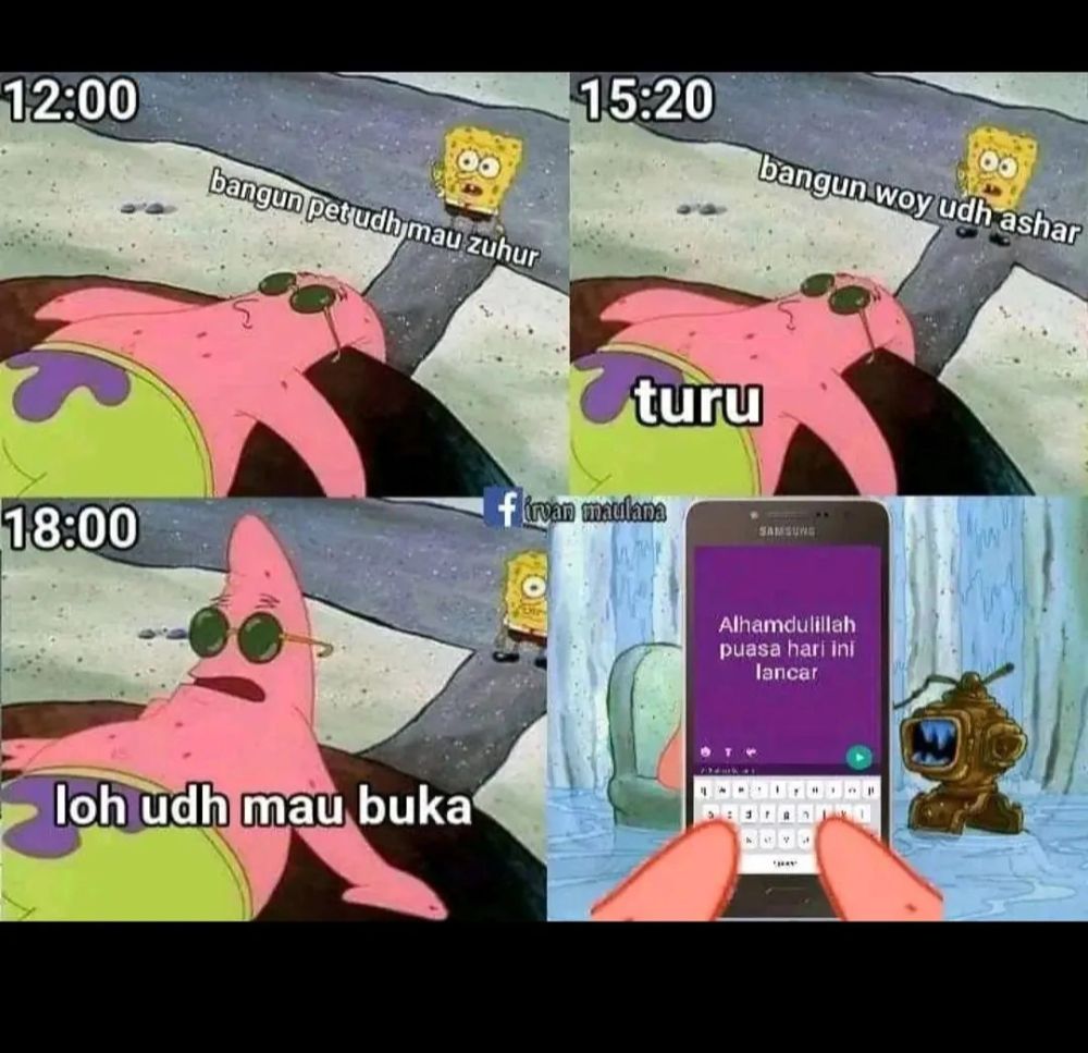 9 Meme Kocak 'Turu' Ini Ngeselin, Kok Dikit-Dikit Rebahan?