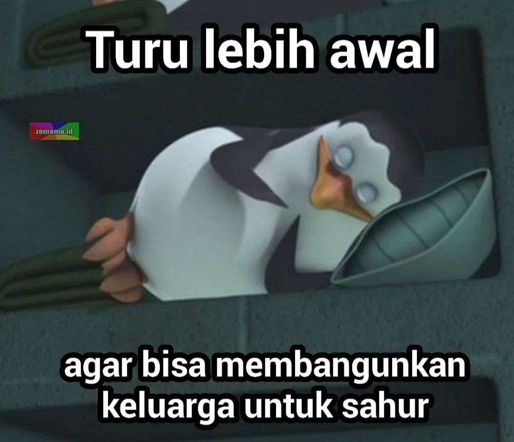 9 Meme Kocak 'Turu' Ini Ngeselin, Kok Dikit-Dikit Rebahan?