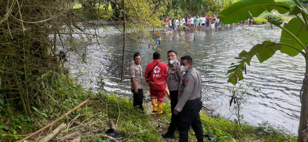 Orok Tanpa Kepala Ditemukan Hanyut di Sungai Bedok Bantul